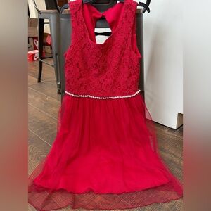 Speechless red formal dress